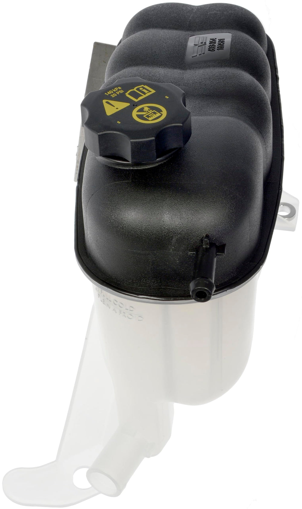 Dorman 603-054 reservoir installation in engine bay