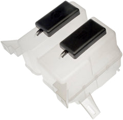 Dorman 603-057 front washer fluid reservoir in the engine bay for reliable storage.