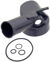 Dorman 603-900 power steering reservoir cap close-up with included cap ready for installation