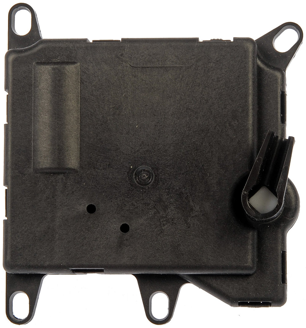 Dorman 604-214 HVAC blend door actuator closeup showing durable housing