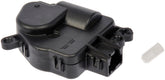 Dorman 604-224 blend door actuator close-up confirms precise plug-and-fit for HVAC control.