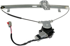 Dorman 748-131 front driver side regulator and motor for smooth window operation.
