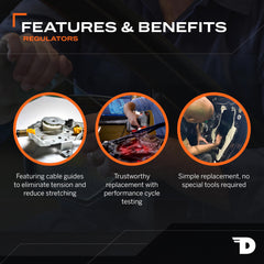 Dorman 748-131 tested in vehicle door for durable, long-lasting use.