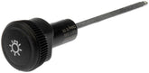 Dorman 76871 headlamp knob on dashboard preserves original-style control and feel.