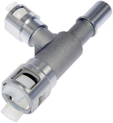 Dorman 800-414HP metal heater hose connector for Cadillac, rugged repair option