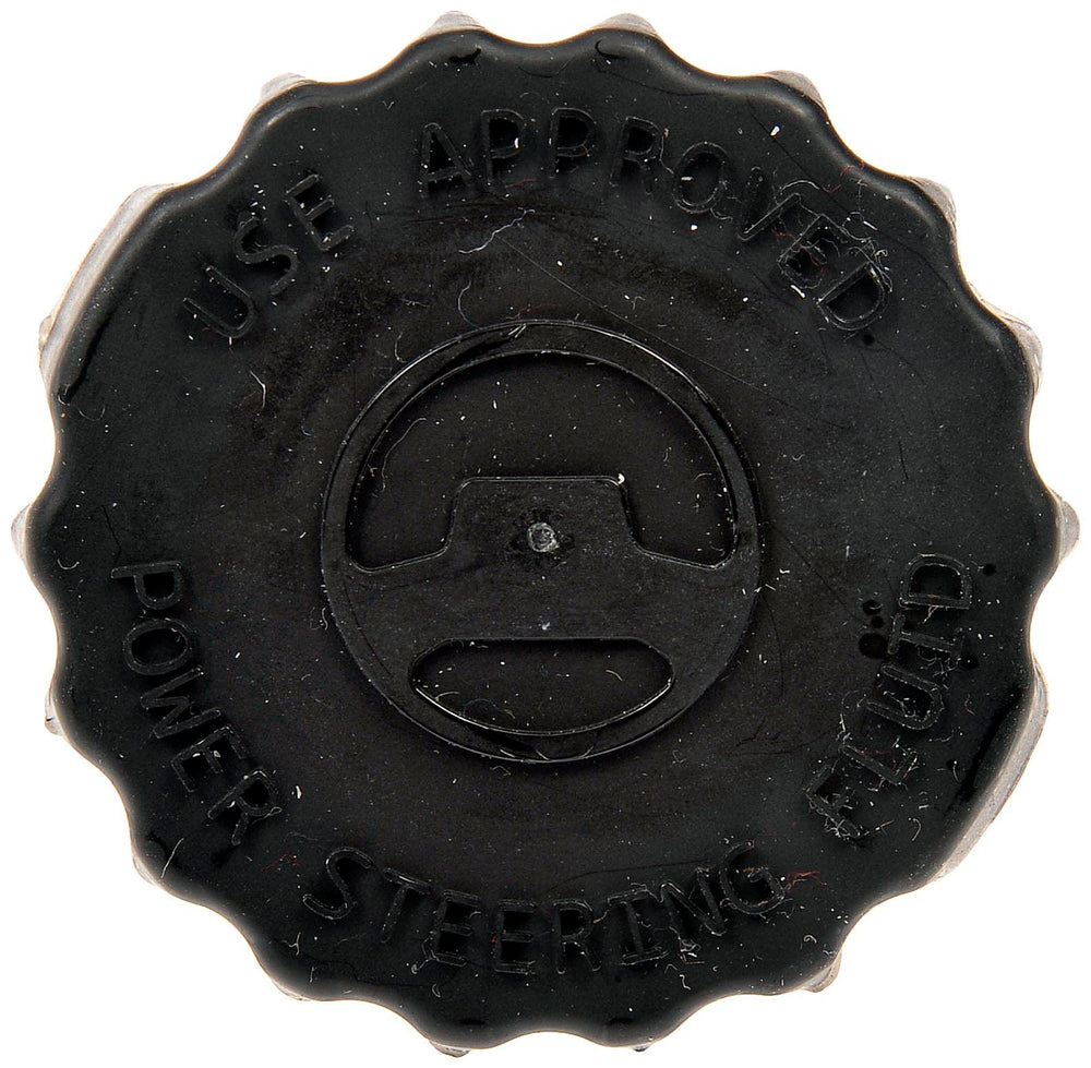 Dorman 82746CD cap in engine bay ready for maintenance.
