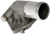 Dorman 902-3035HP thermostat housing with aluminum body for enhanced durability.