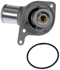 Dorman 902-700 thermostat housing side view highlights durable construction