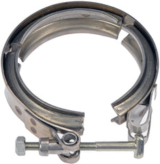 Dorman 904-251 exhaust clamp on a Ford vehicle ensuring a secure connection.