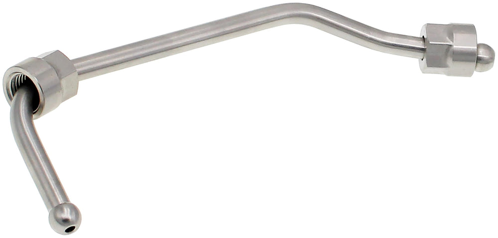 Dorman 904-966 fuel injector line with mounting hardware included for replacement.