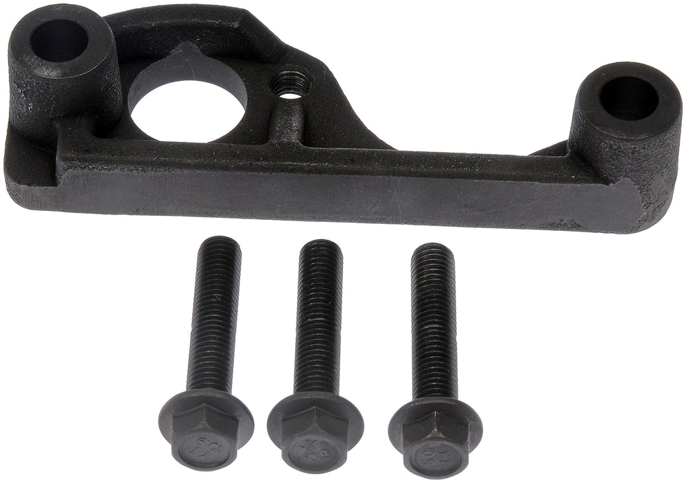 Dorman 917-142 rear-right clamp shows secure exhaust sealing
