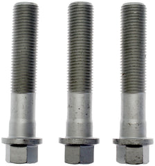 Close-up of Dorman 917-517 hub bolt thread detail highlighting durable construction.