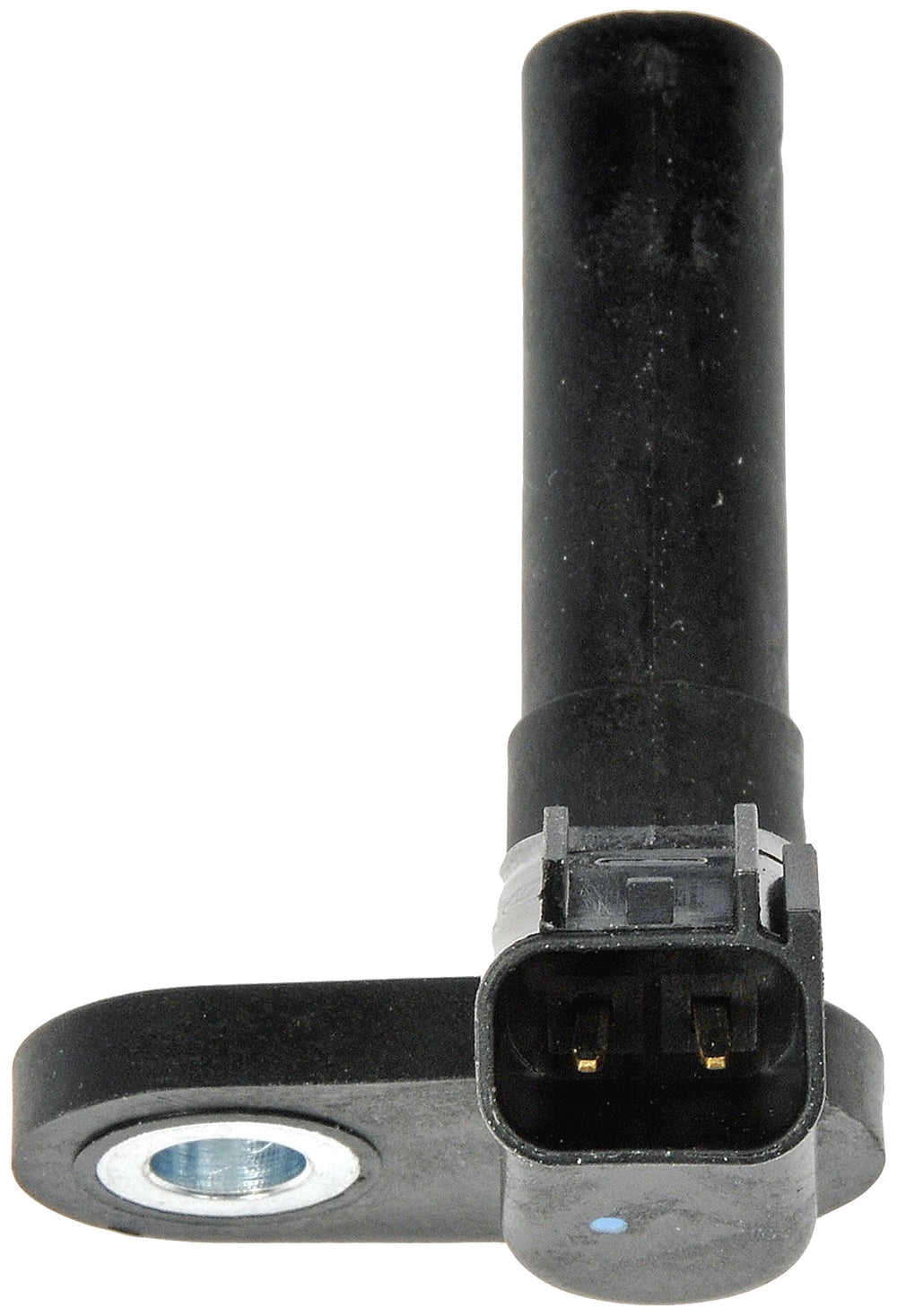 Dorman 917-781 crankshaft sensor close-up highlights durable housing and connectors.