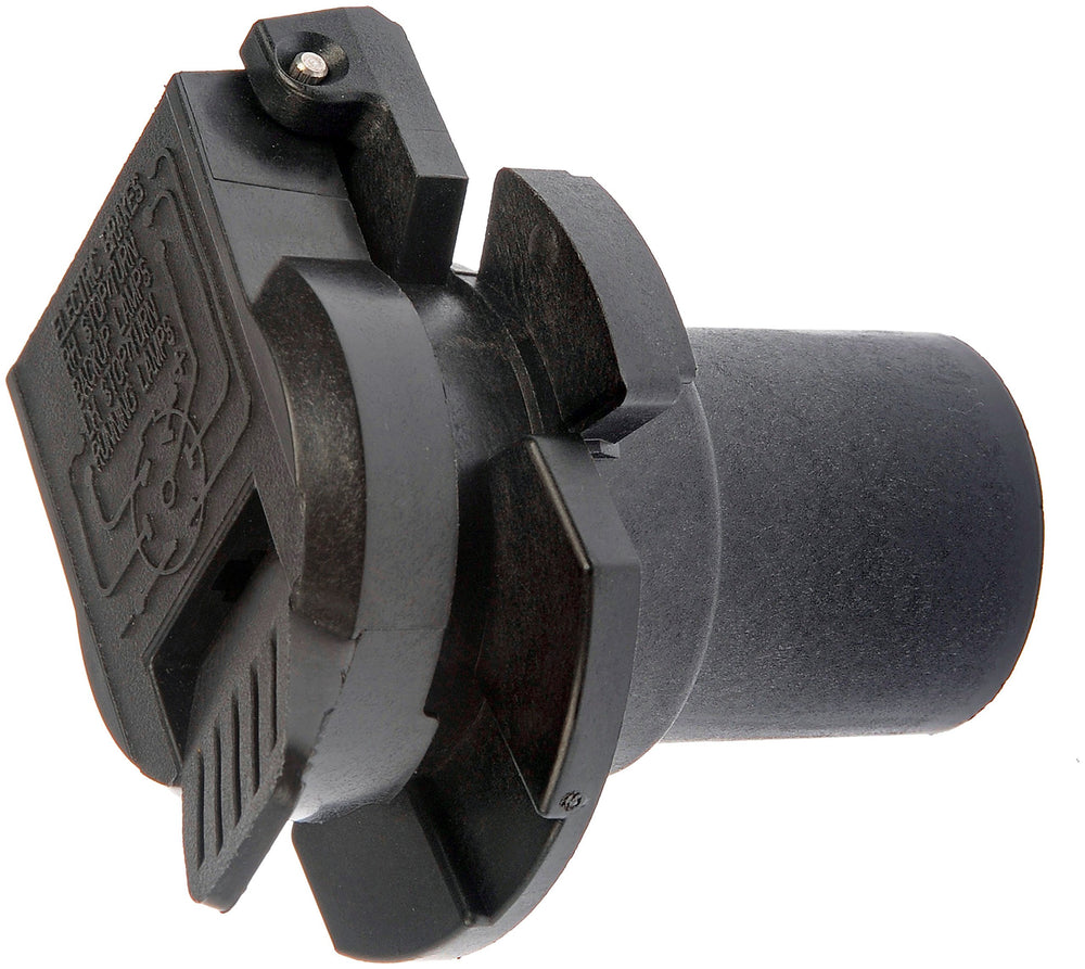 Dorman 924-307 close-up of plug emphasizing durable connector for reliable towing