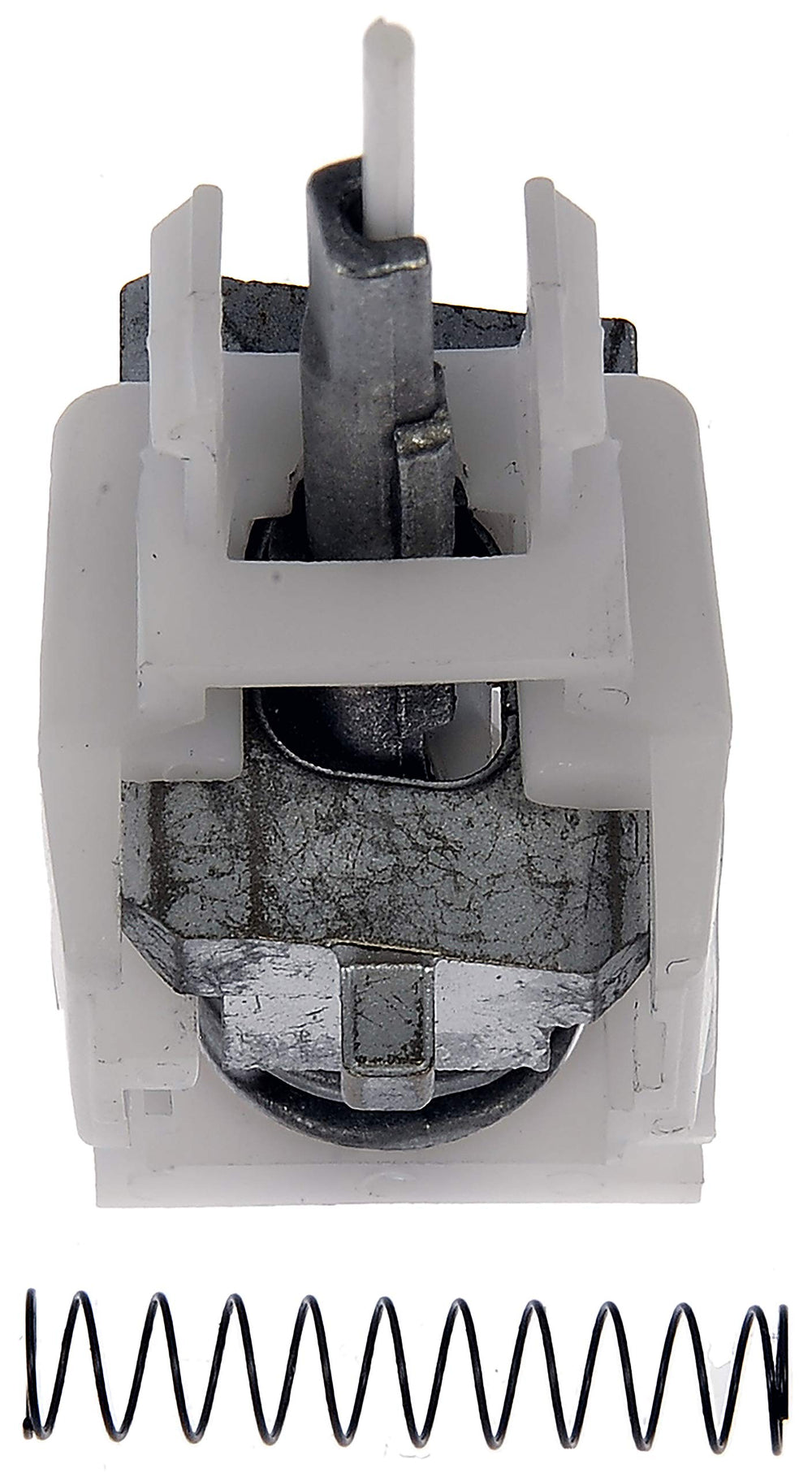 Close-up of the pin detail showing precise fit for easy installation.