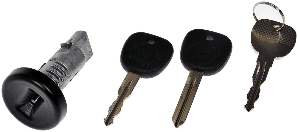 Dorman 924-796 ignition lock cylinder front view enhances reliability of ignition function.