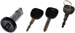 Dorman 924-796 ignition lock cylinder front view enhances reliability of ignition function.