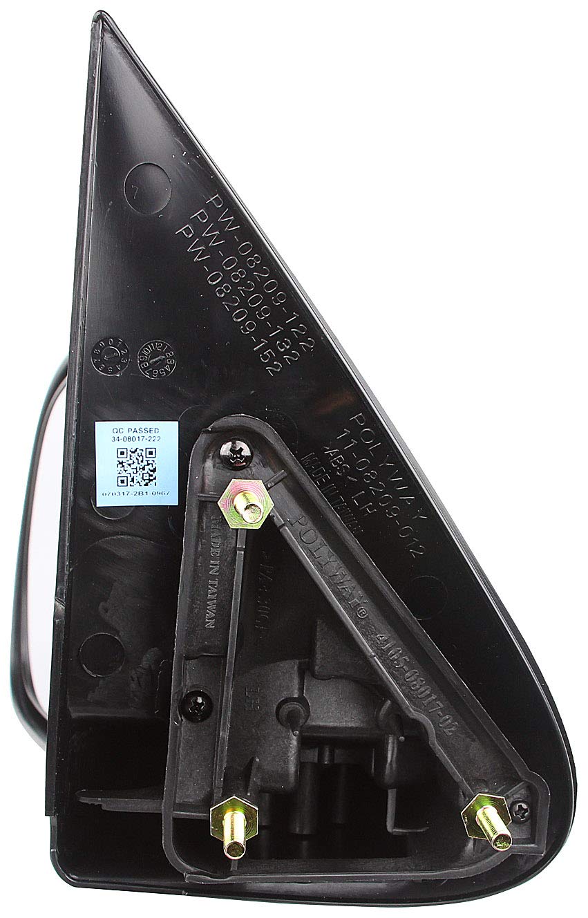 Installed on a Chevy Silverado demonstrates manual folding compatibility
