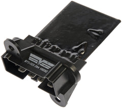 Dorman 973-025 blower resistor front view—direct replacement to restore standard fan speeds.