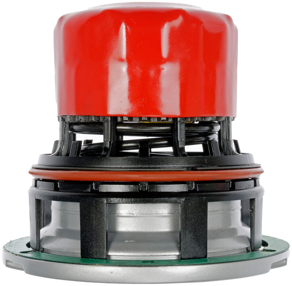 Dorman front locking hub installed on Ford F-250 boosts drive engagement.