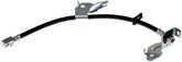Dorman H621461 front passenger brake hose close-up showing durable EPDM construction.