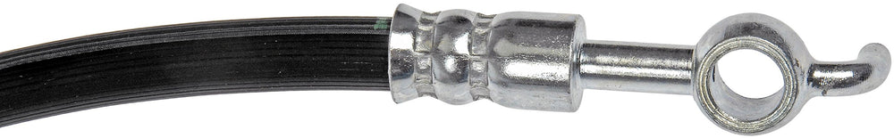 Dorman H621912 brake hose installed in a vehicle illustrates easy alignment