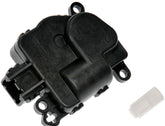 Dorman HVAC blend door actuator assembly showing direct replacement compatibility