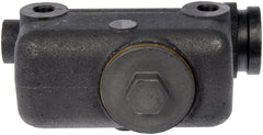 Dorman M2796 brake master cylinder side view demonstrates proper fit and function for select models