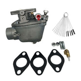 Dosens carburetor body close-up highlighting durable construction for MF compatibility.