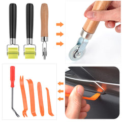 DOSTATNI ergonomic roller handle helps reach tight interior areas.