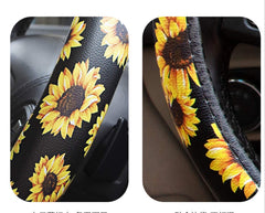 Luxurious grip with Dotesy steering wheel cover for comfortable driving