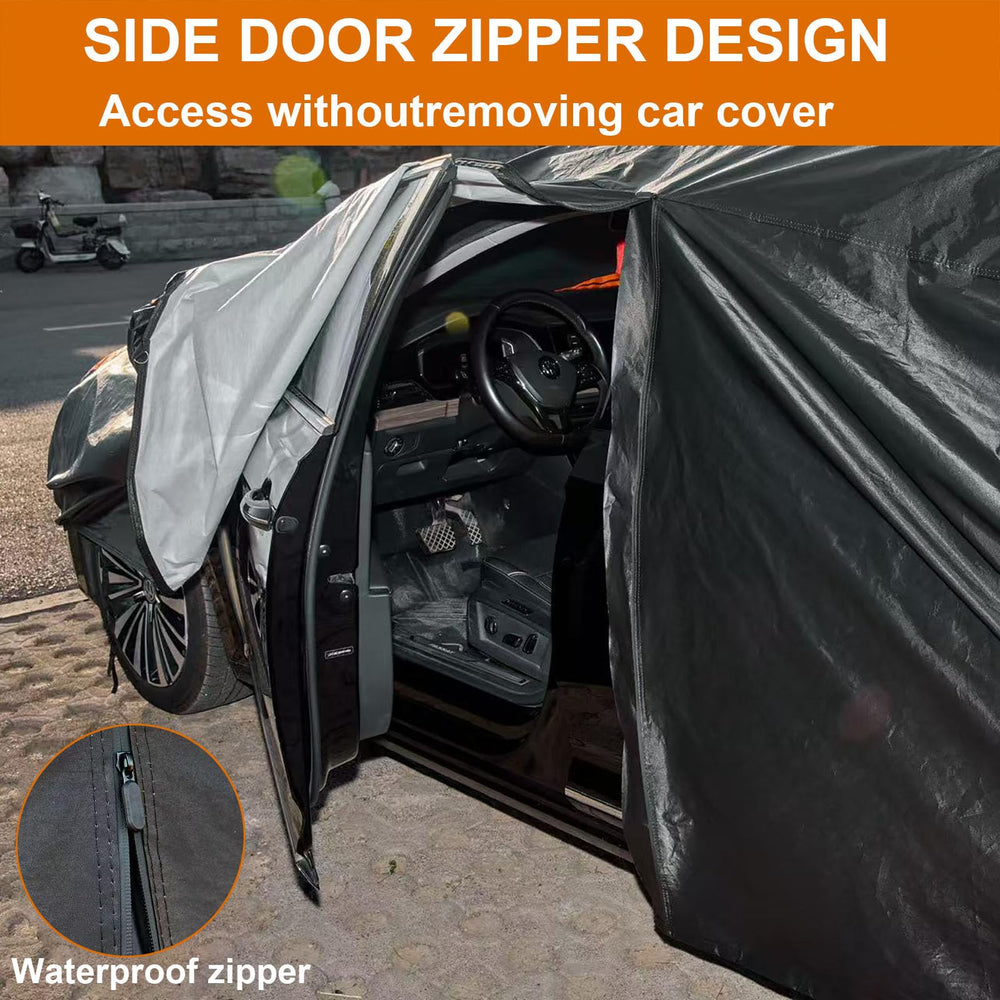 Dototow 60-second zipper access for quick entry without removing cover
