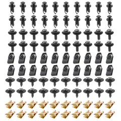 Downhill clip kit packaging with hardware showing complete 100-piece set for quick installs.