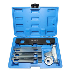 DPTOOL camshaft toolkit case with instruments for precise timing alignment.