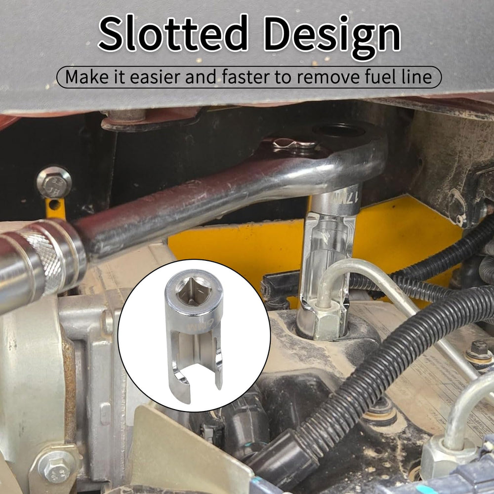 DPTOOL 8mm socket in 1/2in drive aids thin line service.