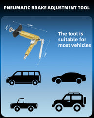 DPTOOL user-friendly design highlighting easy operation during brake work.