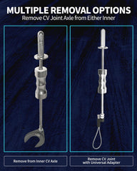 DPTOOL heavy-duty slide hammer delivers strong, consistent pulling force.