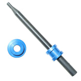 DPTOOL oil pump primer tool close-up shows billet sleeve alignment for stable operation.