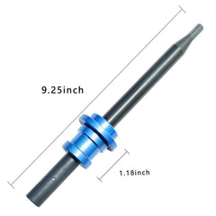 DPTOOL oil pump primer tool in use with drill demonstrates pre-start lubrication.