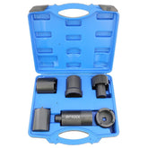 DPTOOL spindle nut socket set in case for portable on-site repairs.