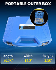 DPTOOL use-case scenario illustrating professional brake pad replacement.
