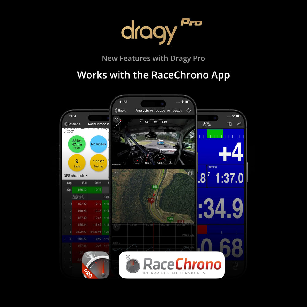 UBLOX 10th Gen module in Dragy Pro for reliable satellite tracking