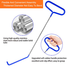 DrainJH stainless steel construction resists bending under torque