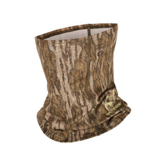 Drake Waterfowl stretch-fit half mask demonstrates breathable ventilation for comfortable wear