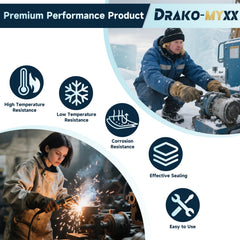 Drako-Myxx upgraded sealing and thread precision for leak-proof connections.