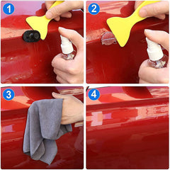 DRAMLOR complete dent repair set delivers professional results at home.