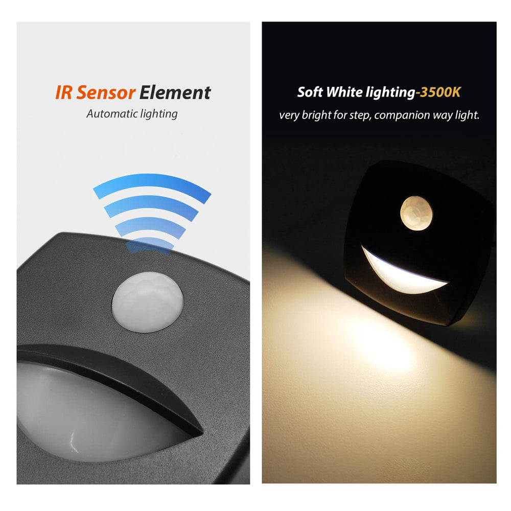 Dream Lighting motion sensor detects motion up to 13 feet for hands-free entry