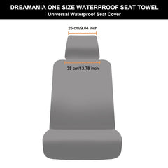 Dreamania seat cover non-slip top layer enhancing stability on slick seats