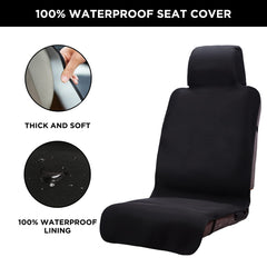 Dreamania waterproof seat cover side view demonstrates snug grip during driving