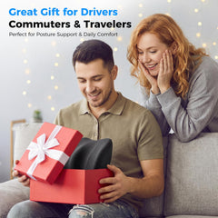 Dreamer Car lumbar pillow in office chair shows versatile daily use